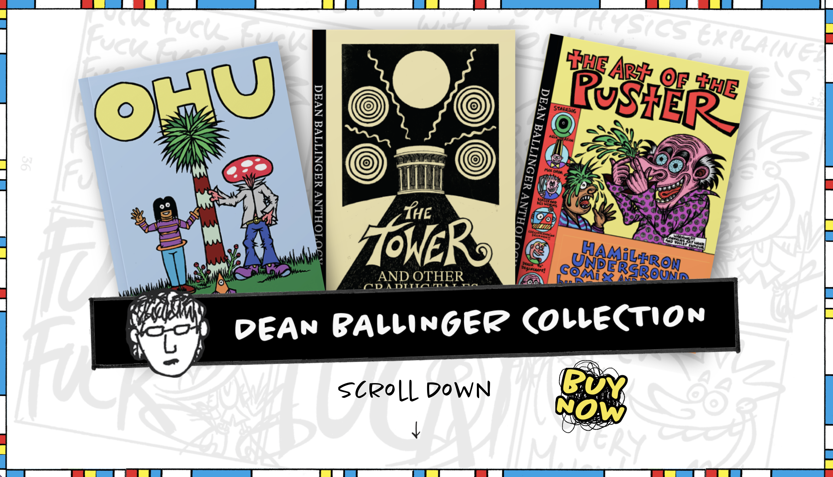 Books by Dean Ballinger website screenshot